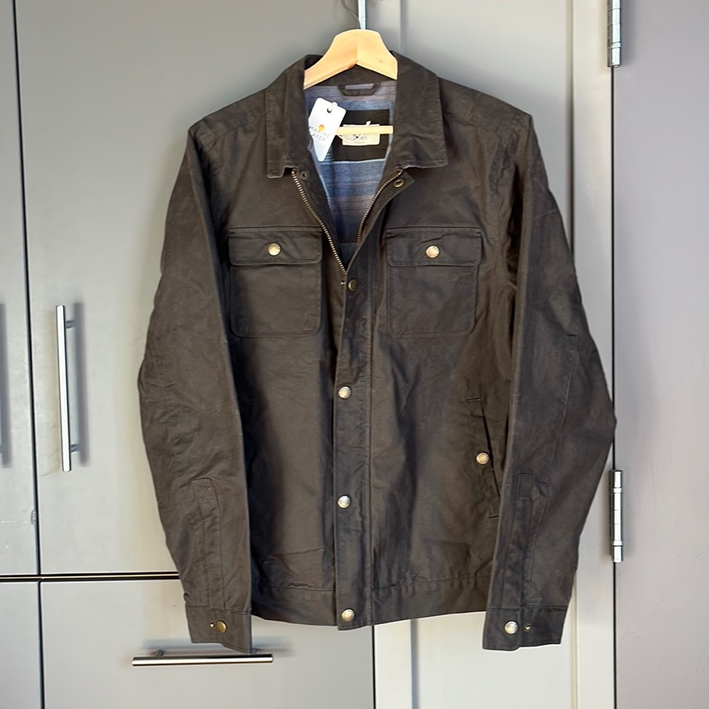 New Waxed cotton field jacket